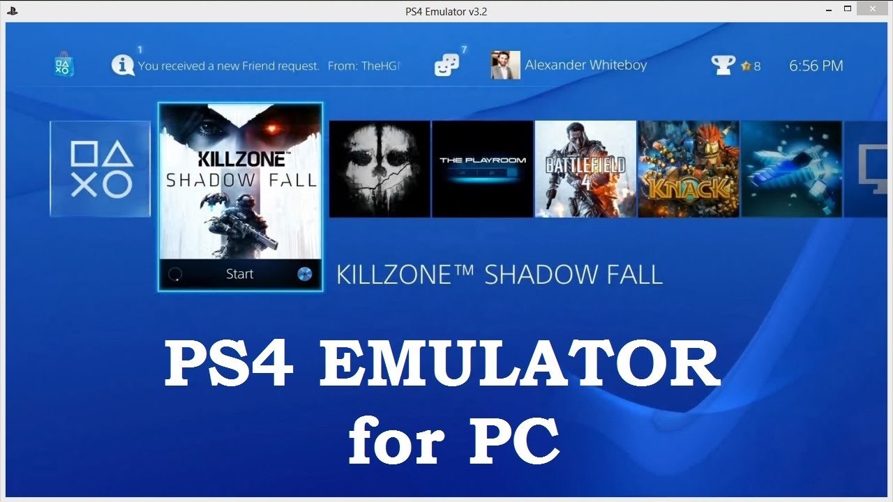 does ps4 emulator for pc work